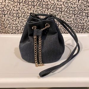 Mini Bucket bag - denim